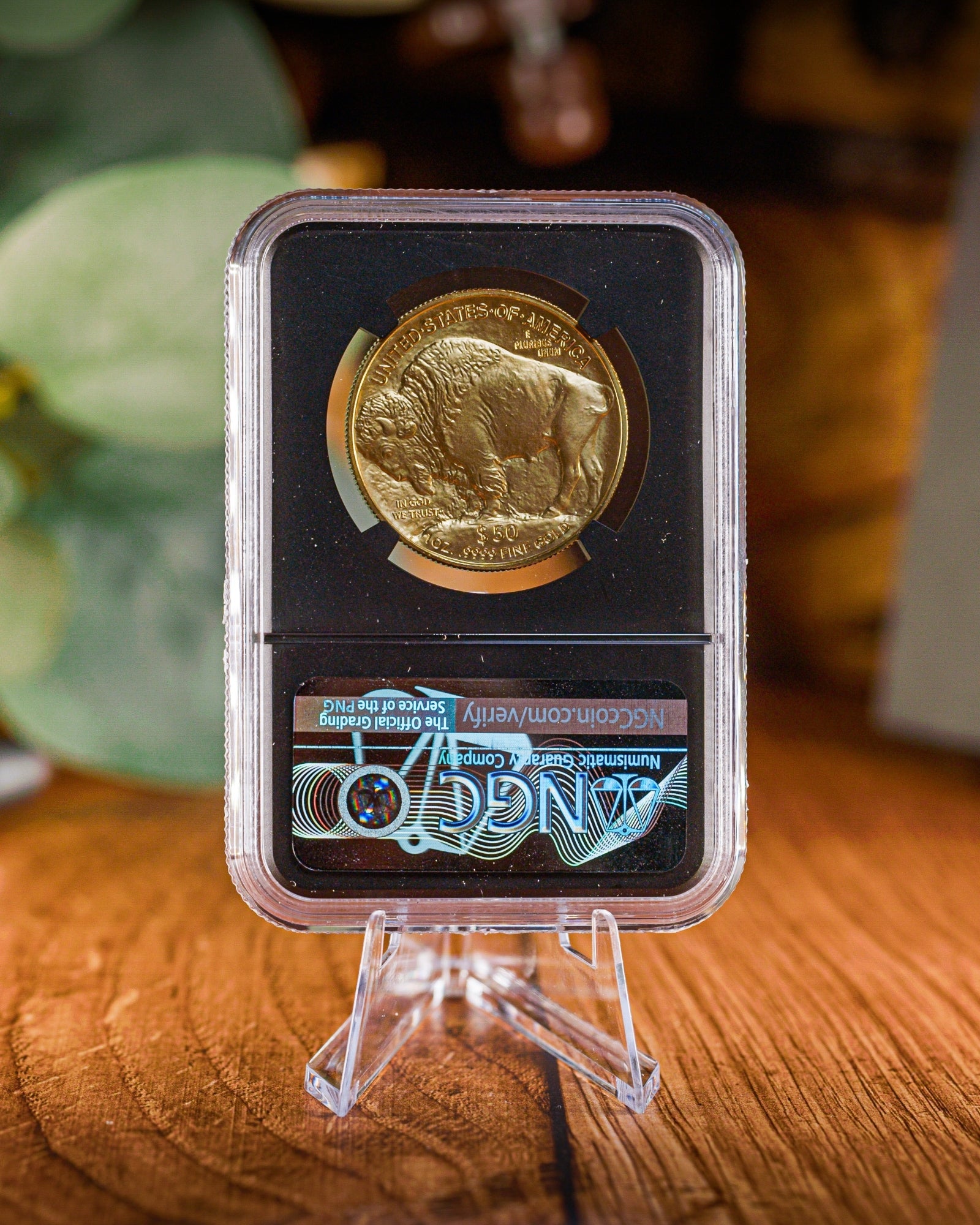 2026 $50 American Gold Buffalo | MS70 First Day of Issue | Anna Escobedo Cabral Autographed