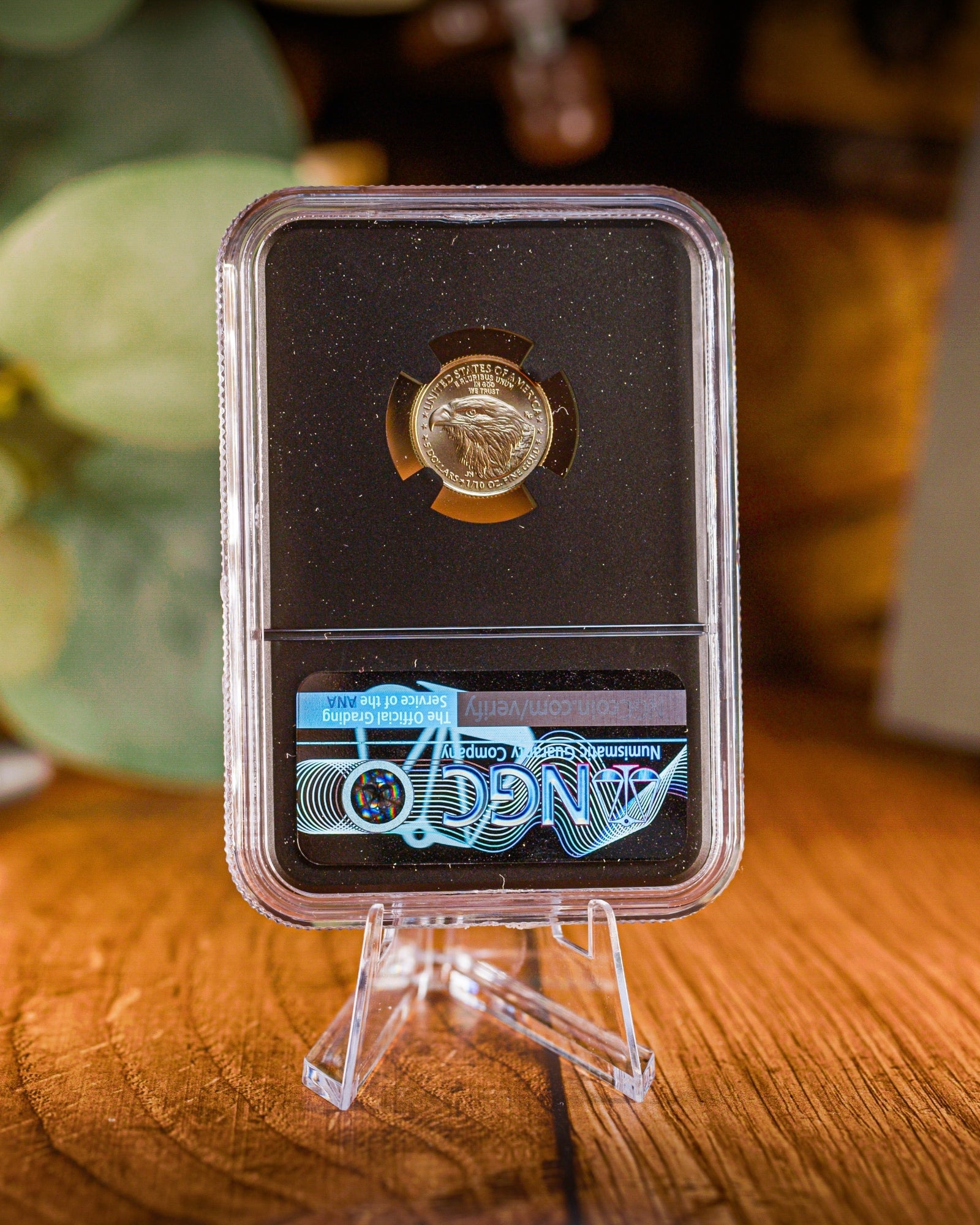 2026 $5 American Gold Eagle | MS70 First Day of Issue | Anna Escobedo Cabral Autographed | Modern Numismatic Masterpieces Label