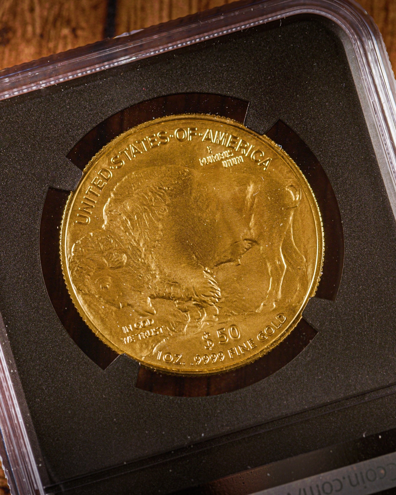 2026 $50 American Gold Buffalo | MS70 First Day of Issue | Anna Escobedo Cabral Autographed | Modern Numismatic Masterpieces Label