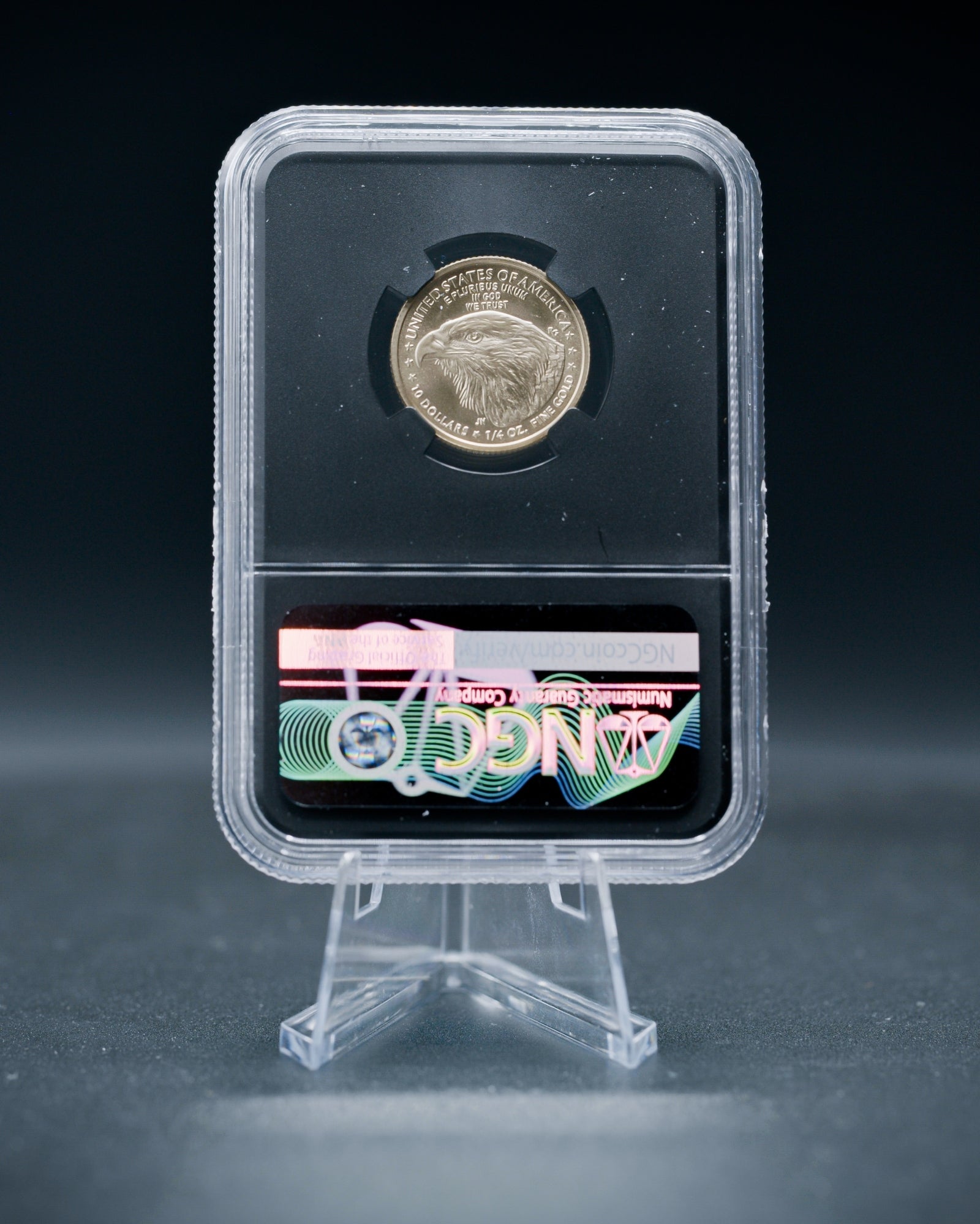 2026 $10 American Gold Eagle | MS70 First Day of Issue | Anna Escobedo Cabral Autographed | Modern Numismatic Masterpieces Label