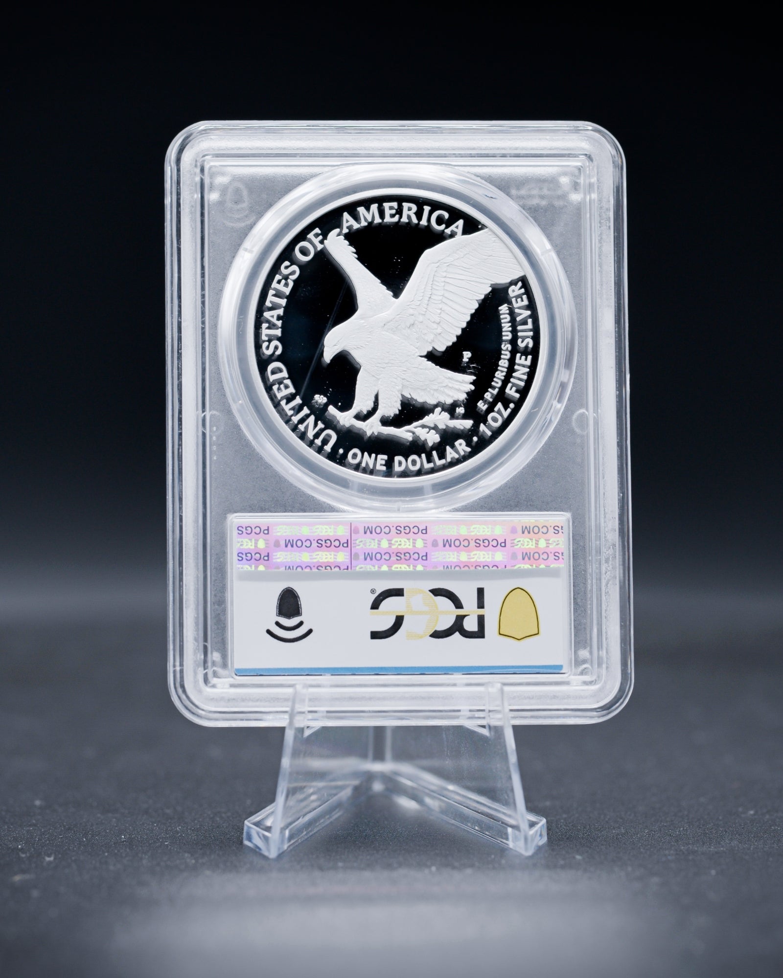 2025 P Marine Privy Silver Eagle | PCGS First Day of Issue PF70 