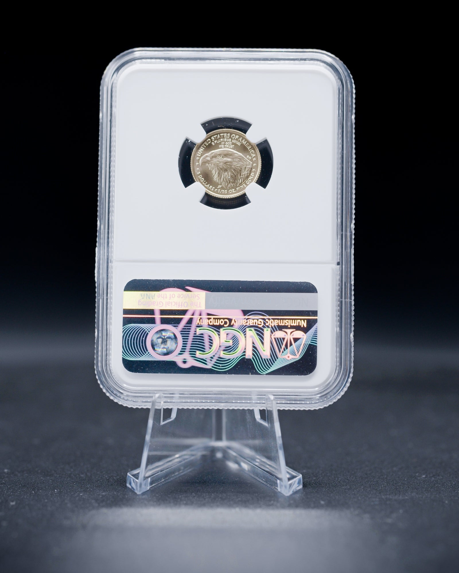 2026 $5 American Gold Eagle | MS70 First Day of Issue | Kenneth Bressett Autographed