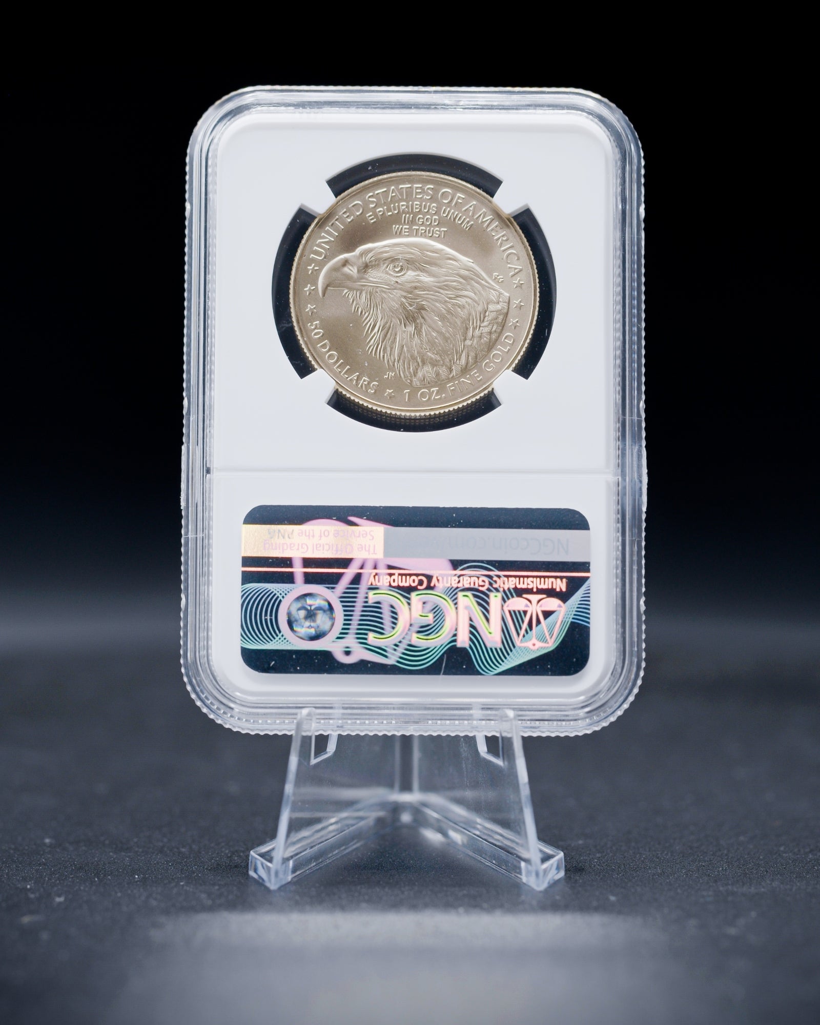 2026 $50 American Gold Eagle | MS70 First Day of Issue | Kenneth Bressett Autographed