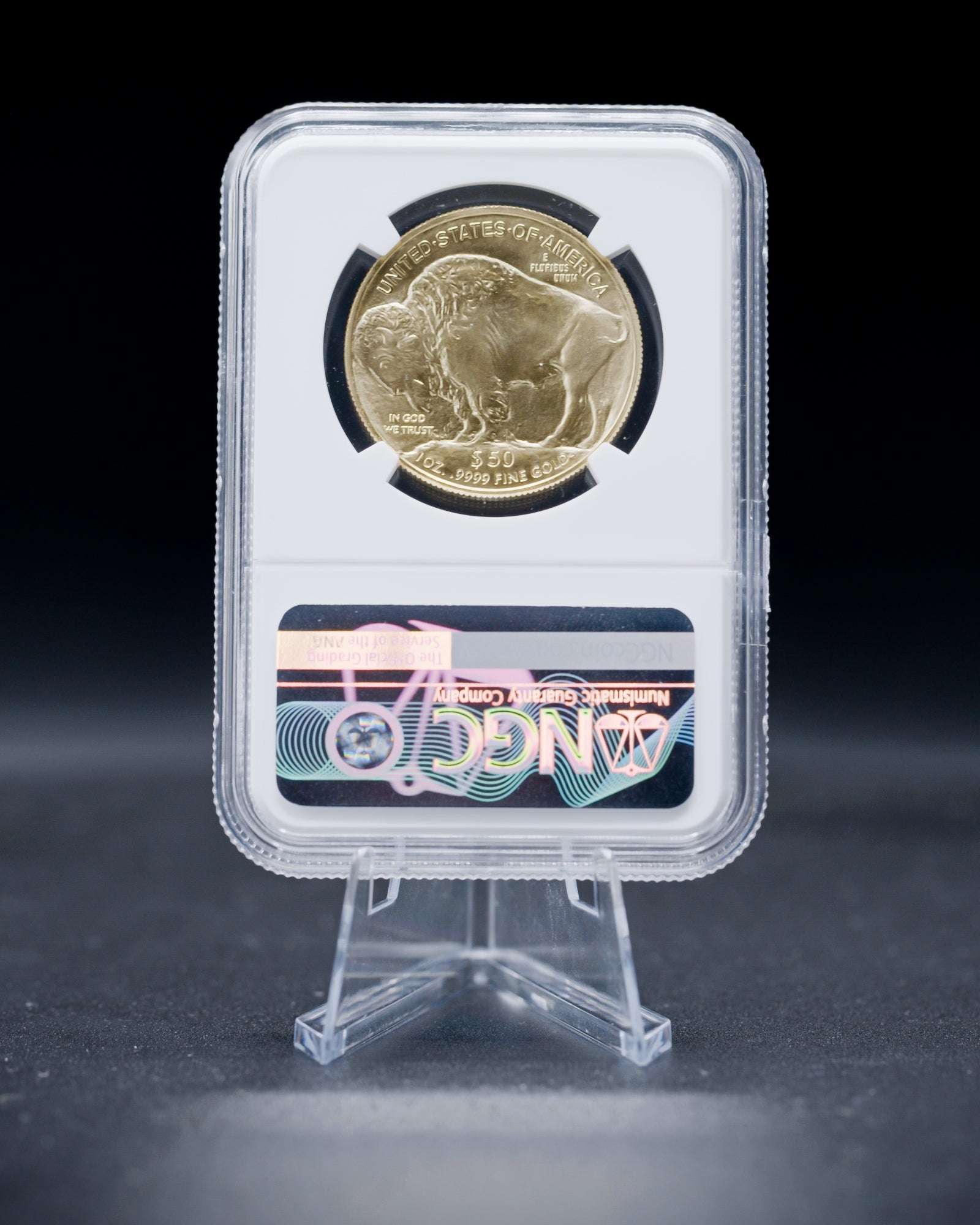 2026 $50 American Gold Buffalo | MS70 First Day of Issue | Kenneth Bressett Autographed