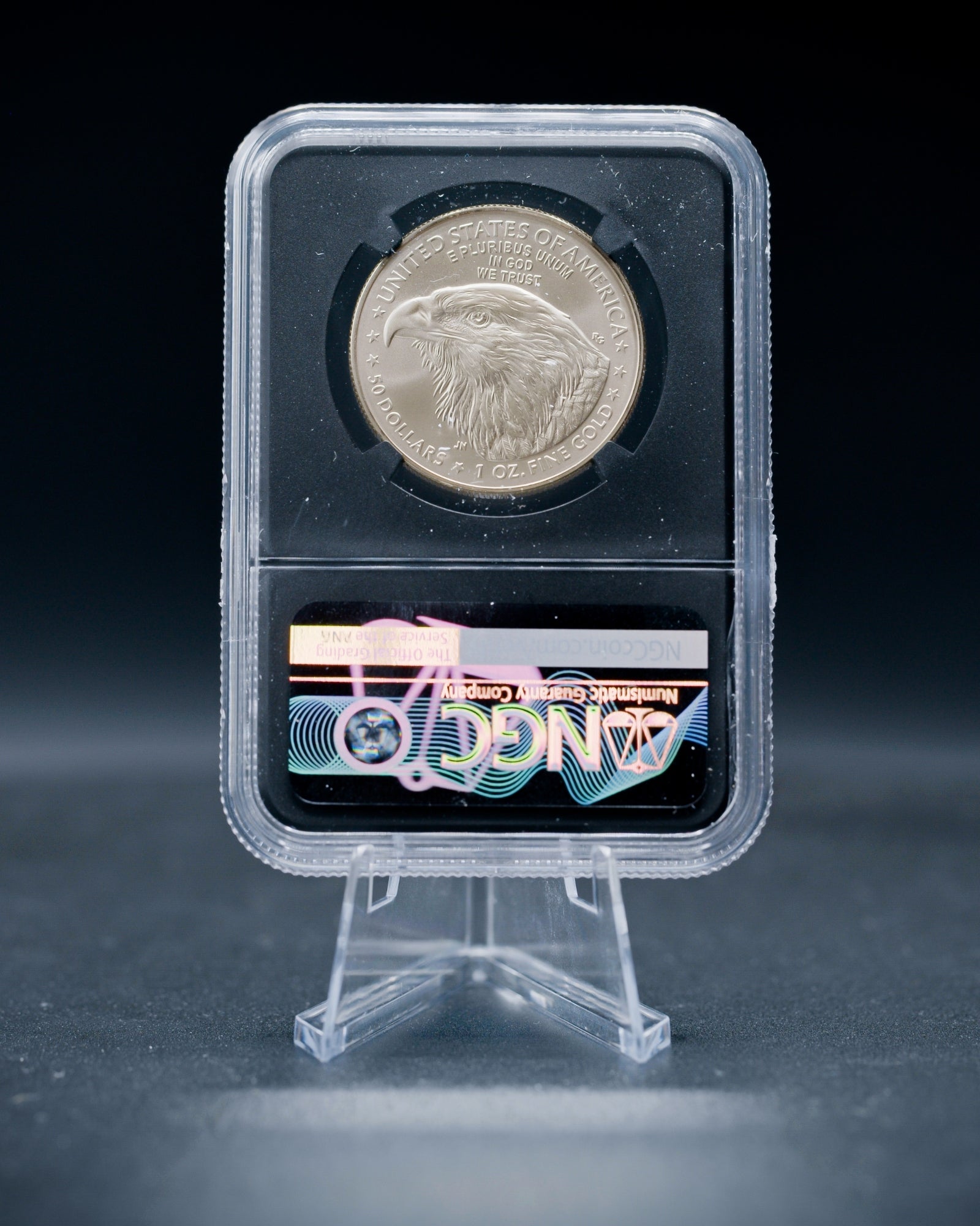 2026 $50 American Gold Eagle | MS70 First Day of Issue | Anna Escobedo Cabral Autographed