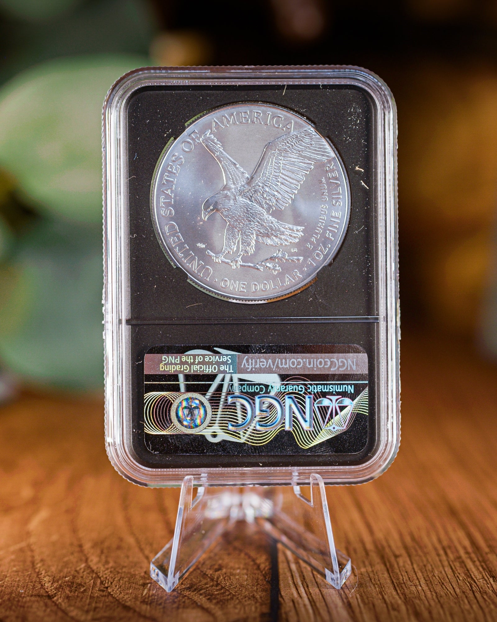 2026 $1 American Silver Eagle | MS70 First Day of Issue | Anna Escobedo Cabral Autographed