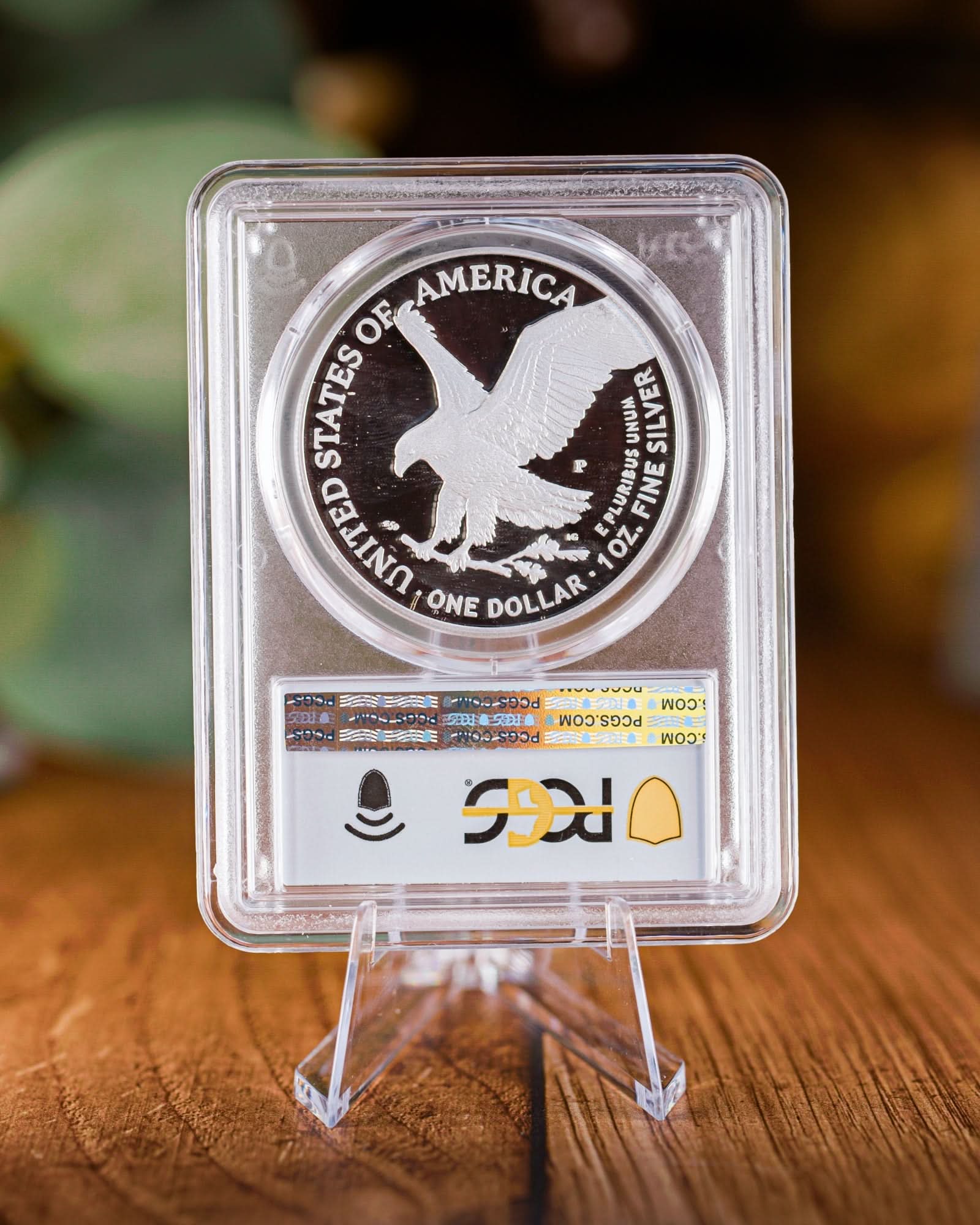 2025 “P” Marines Privy Silver Eagle "250th Anniversary"| PCGS First Day of Issue PR70 Deep Cameo