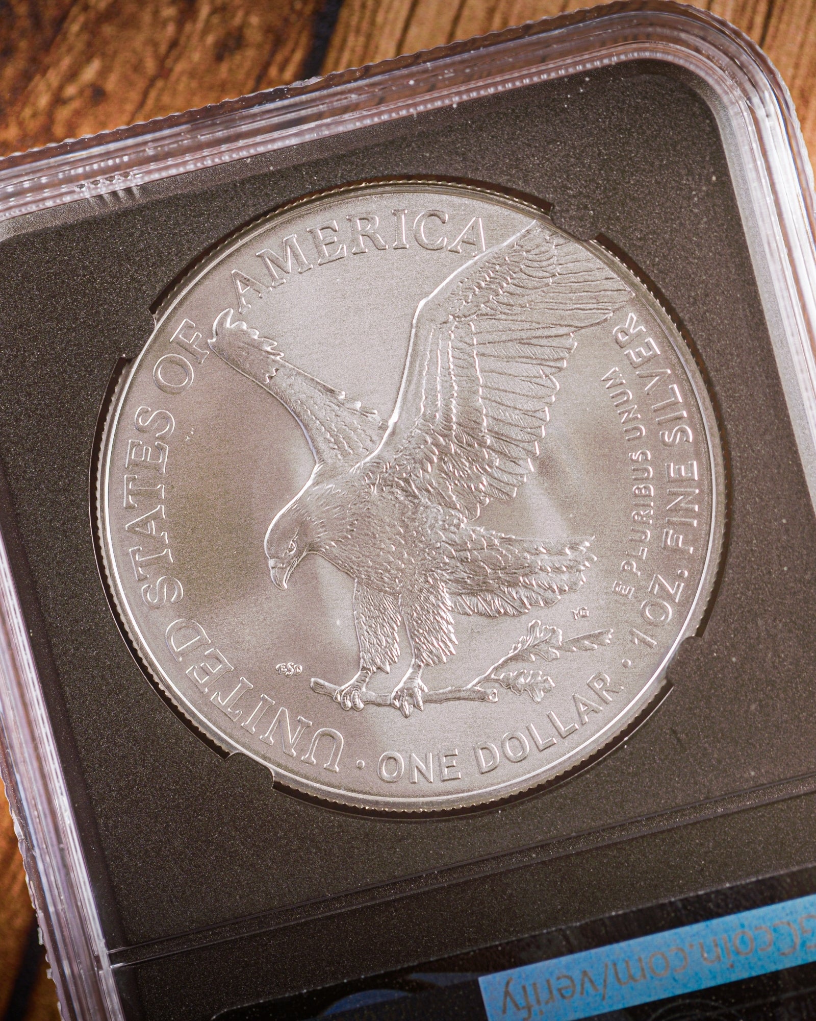 2026 $1 American Silver Eagle | MS70 First Day of Issue | Anna Escobedo Cabral Autographed