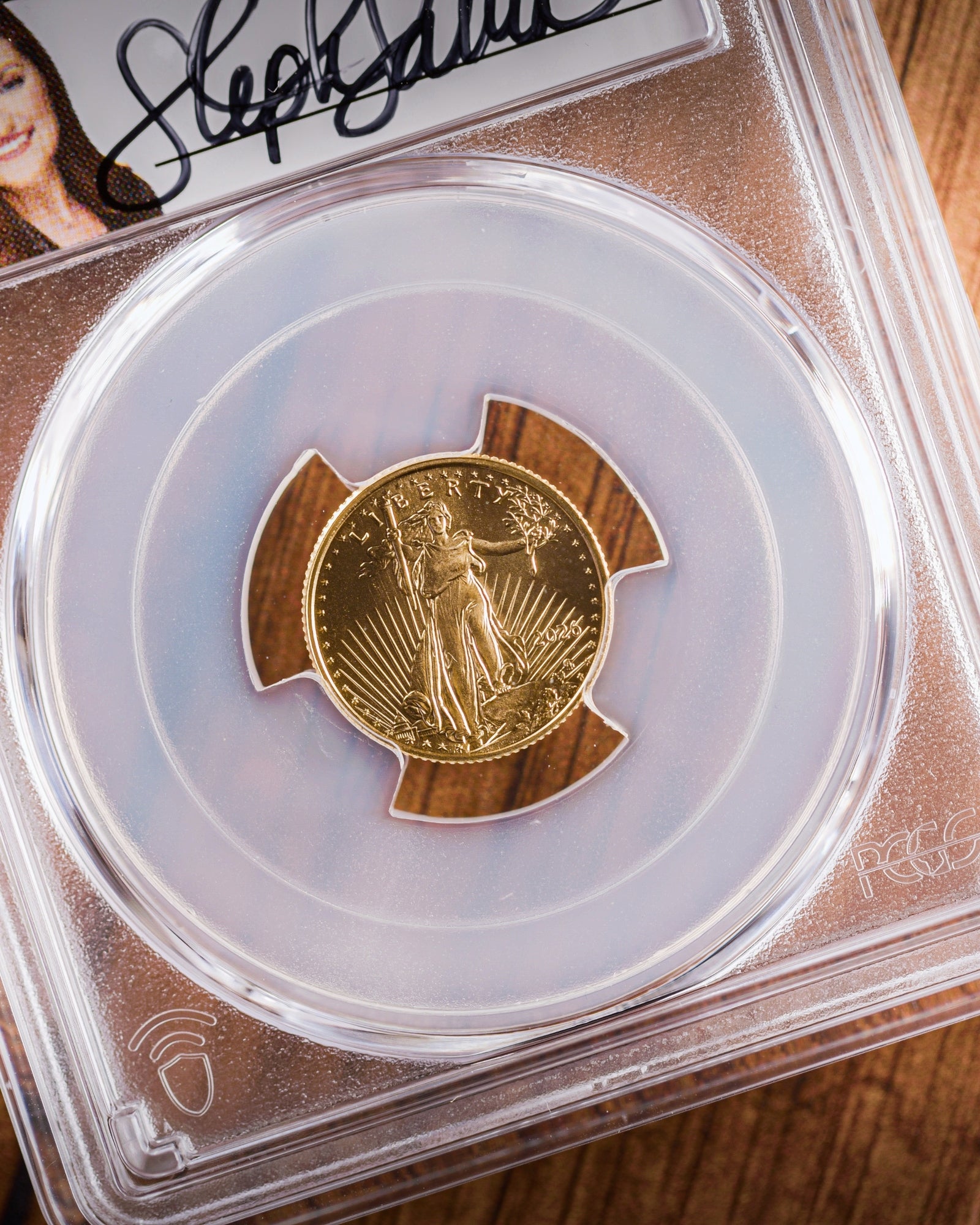 2026 $5 American Gold Eagle | MS70 First Day of Issue | Stephanie Sabin Autographed