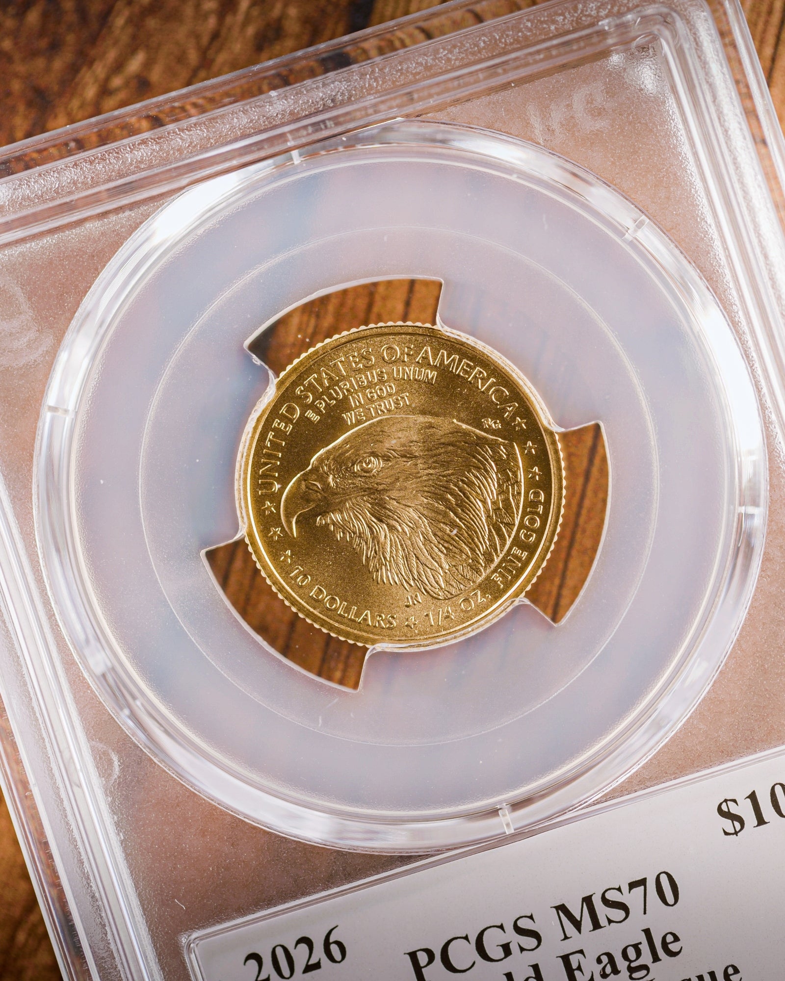 2026 $10 American Gold Eagle | MS70 First Day of Issue | Stephanie Sabin Autographed