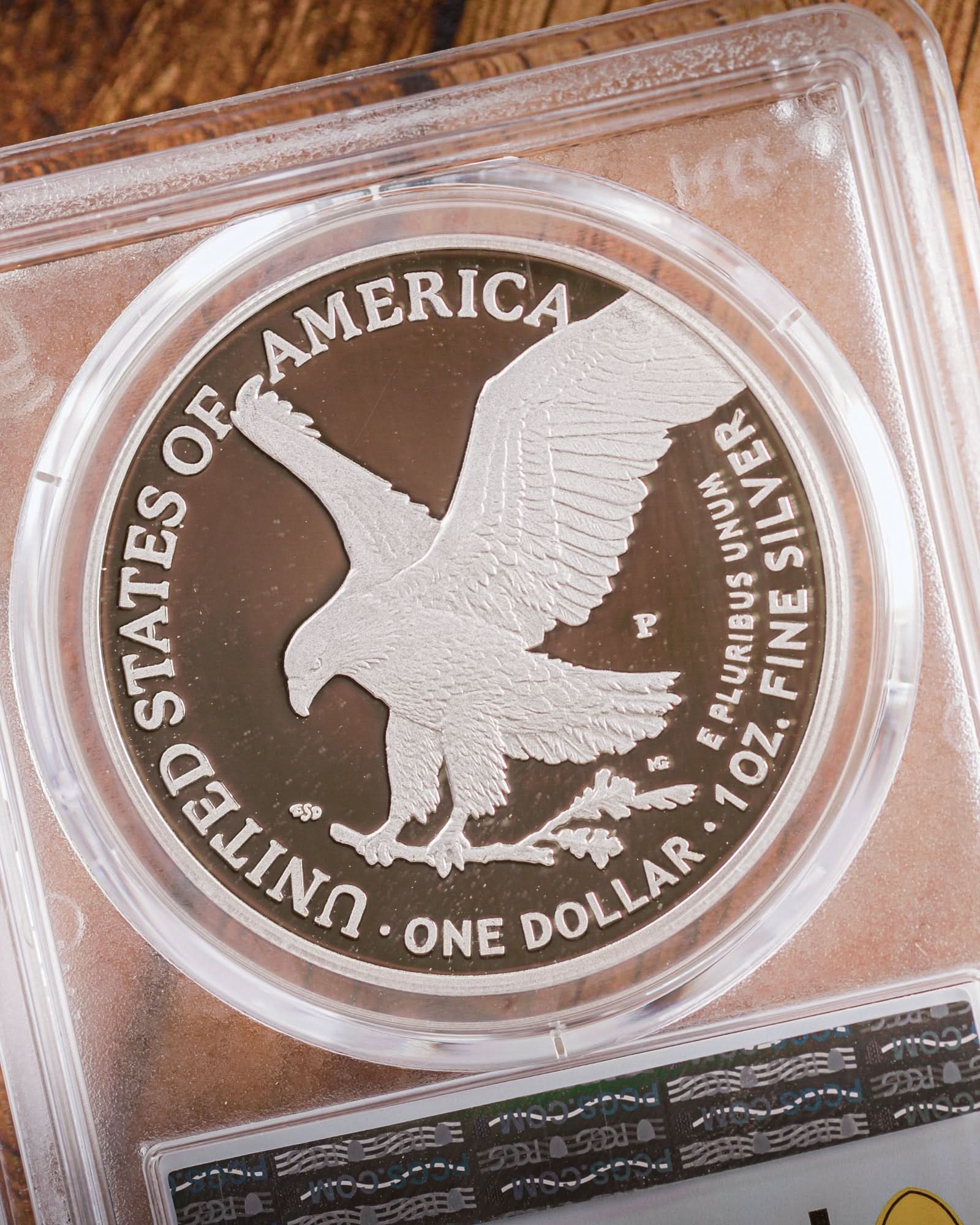 2025 “P” Marines Privy Silver Eagle "250th Anniversary"| PCGS First Day of Issue PR70 Deep Cameo