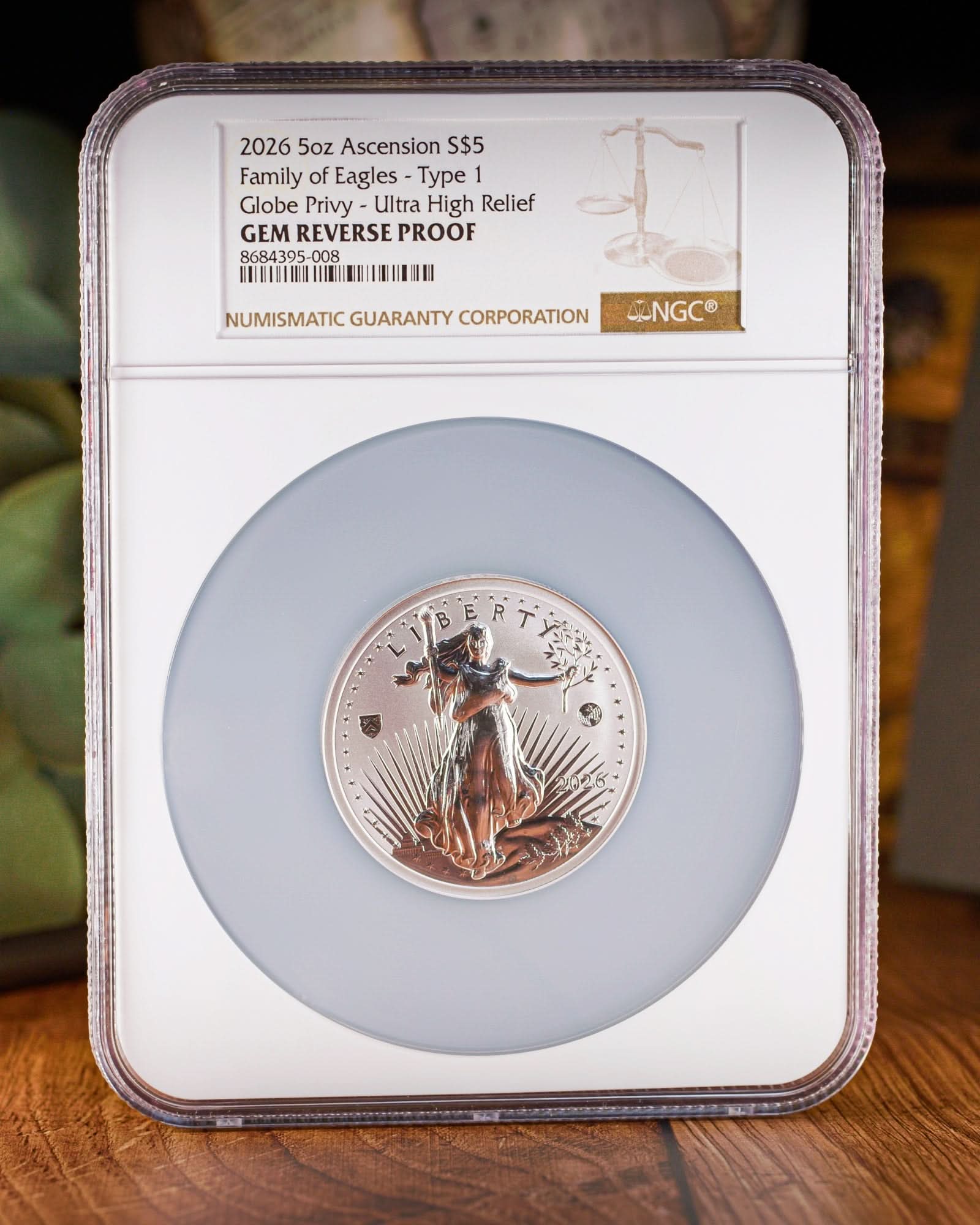 2026 5 oz Silver Ultra High Relief "Family of Eagles" Type 1 | 250th Anniversary Edition Global Privy | NGC Gem Reverse Proof