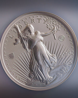 2026 5 oz Silver Ultra High Relief "Family of Eagles" Type 1 | First Day of Issue NGC Gem Reverse Proof Matte