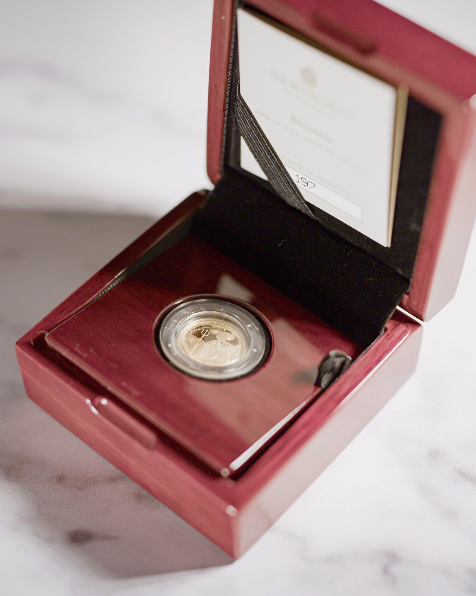 2026 1/10 oz Britannia Gold Proof | Royal Mint | Original Packaging | Limited to 500