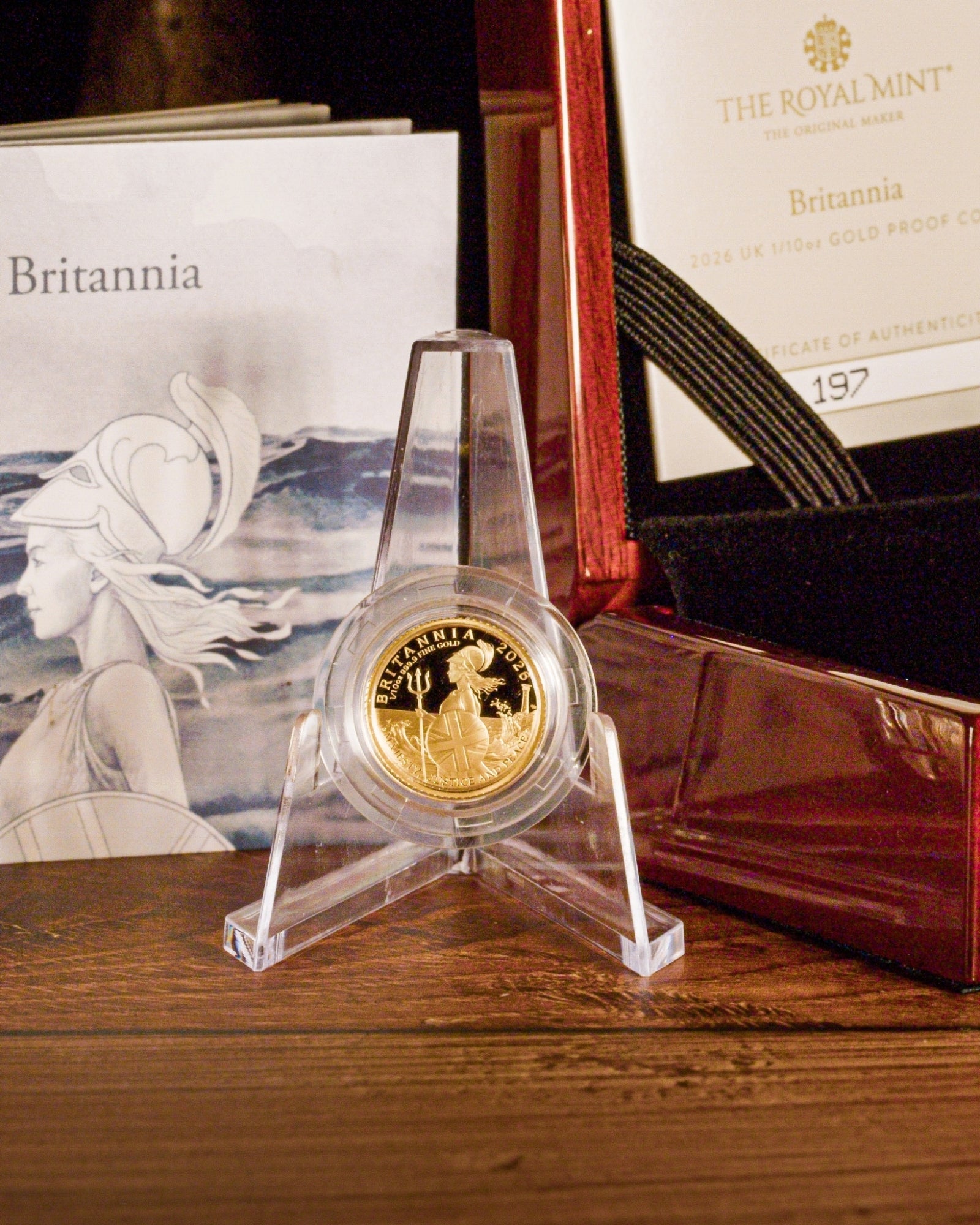 2026 1/10 oz Britannia Gold Proof | Royal Mint | Original Packaging | Limited to 500