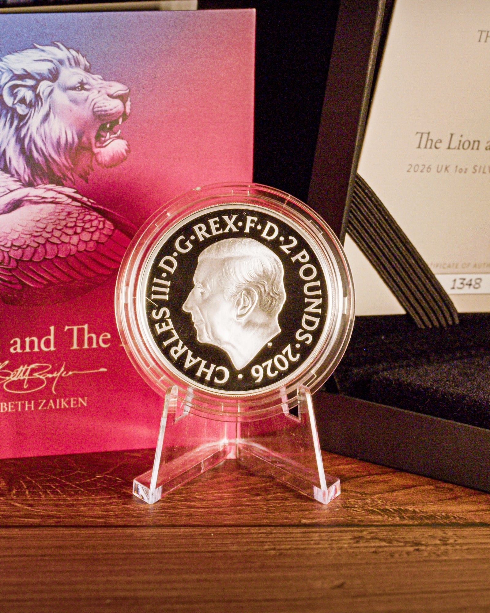 2026 The Lion and The Eagle 1 oz Silver Proof | Royal Mint | Original Packaging | Limited to 1,510