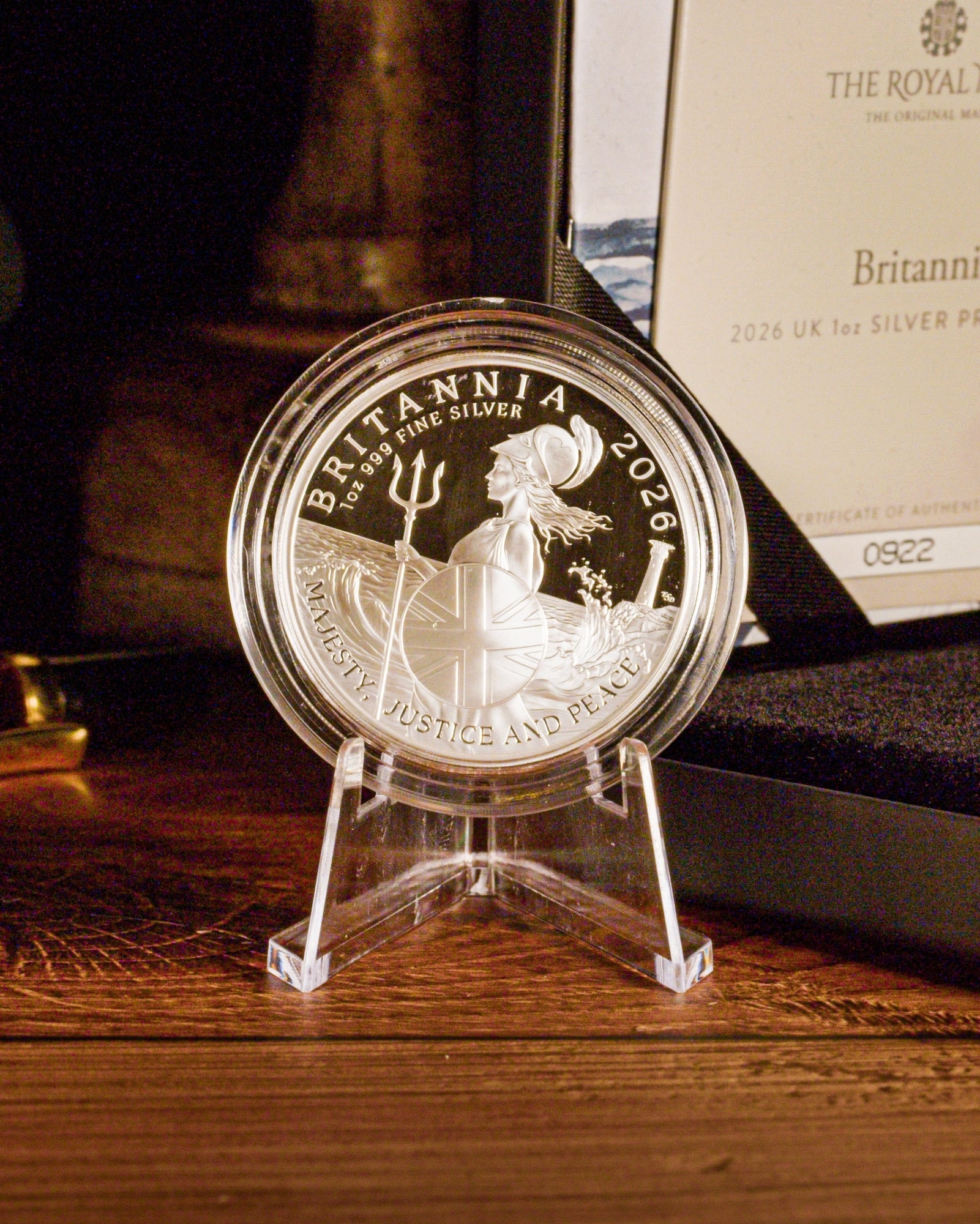 2026 1 oz Britannia Silver Proof | Royal Mint | Original Packaging | Limited to 3,000