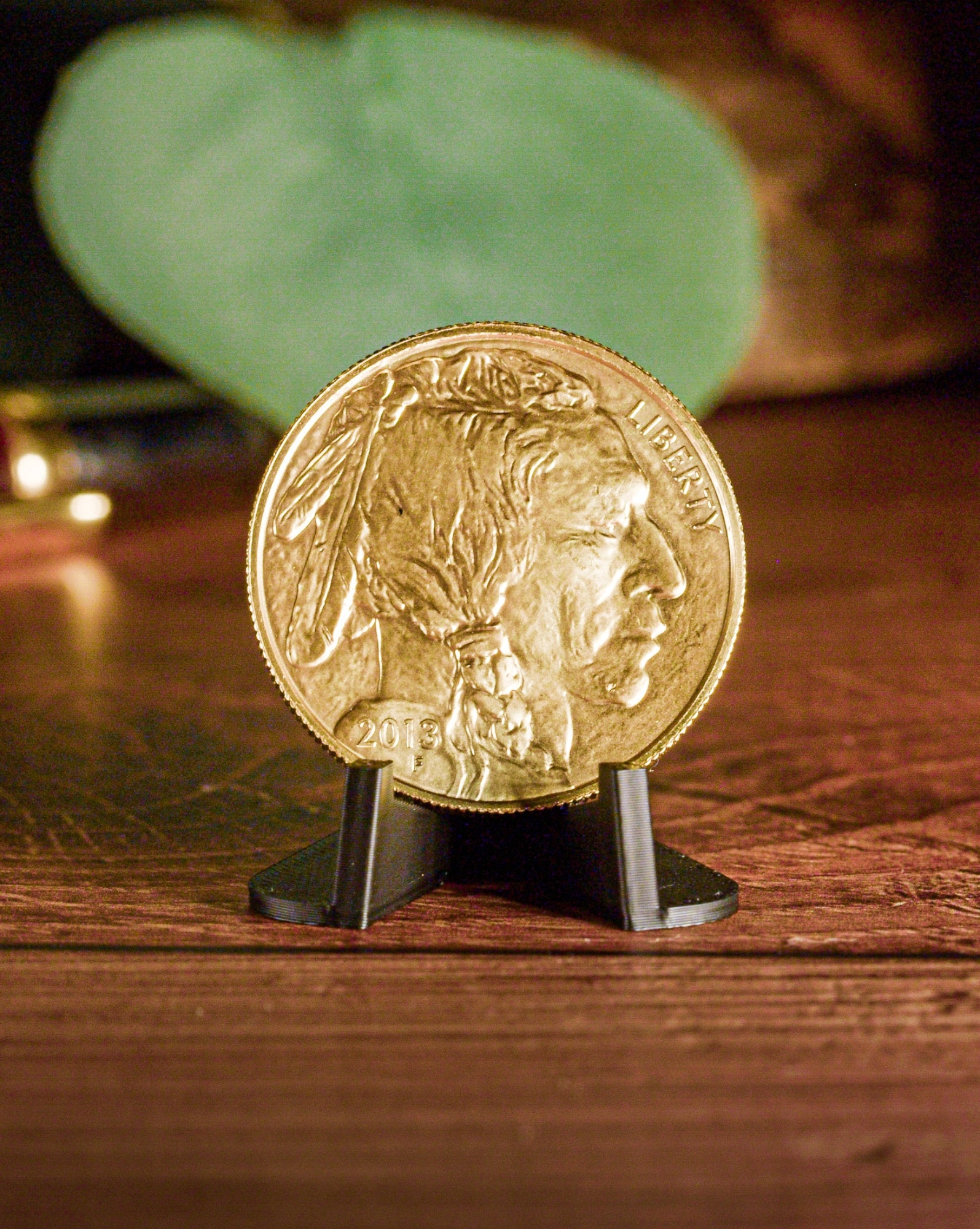 1 oz American Gold Buffalo | Raw | Random Year