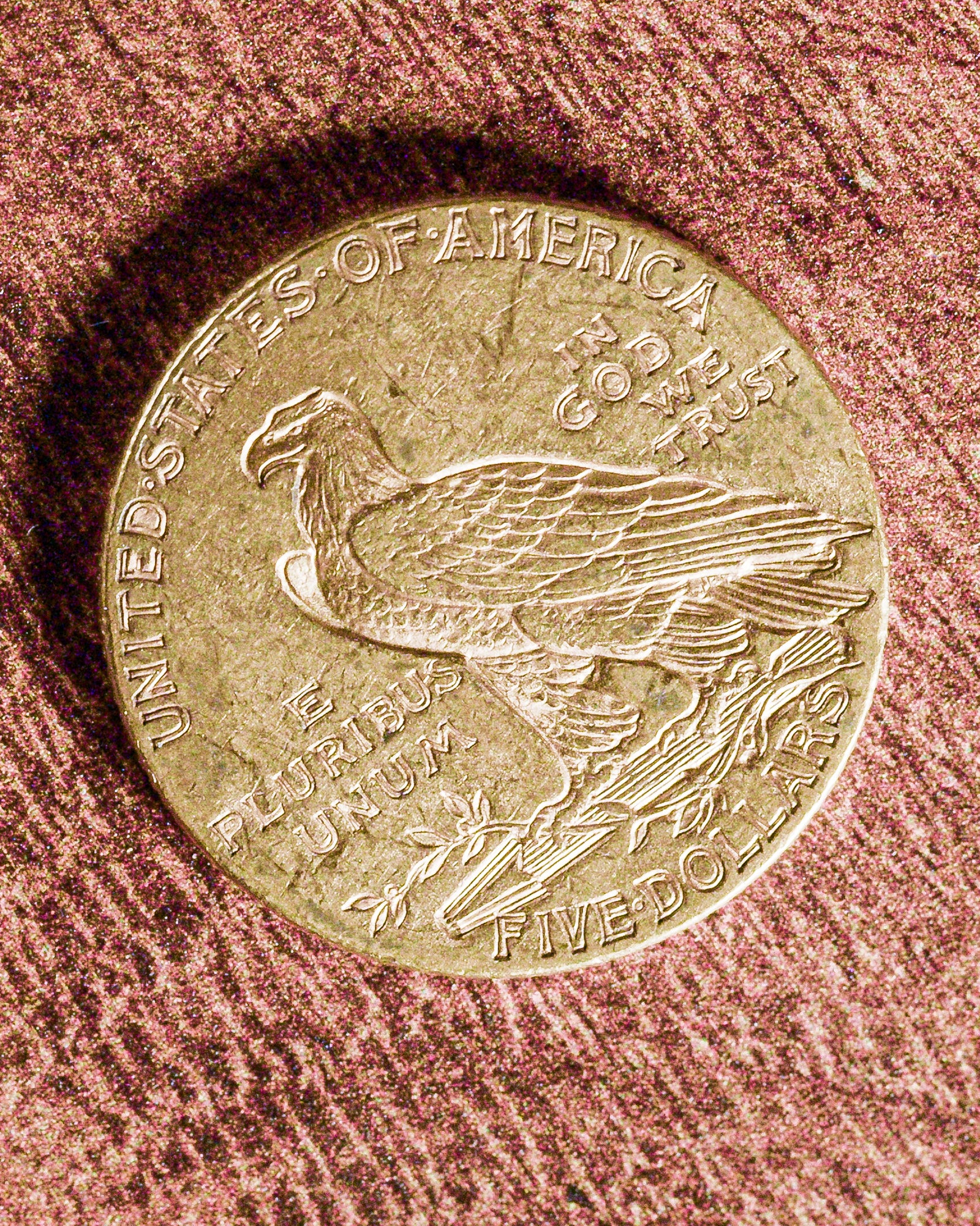 1/10 oz Gold Indian Head Quarter Eagle | Incused Design | Raw | Random Date