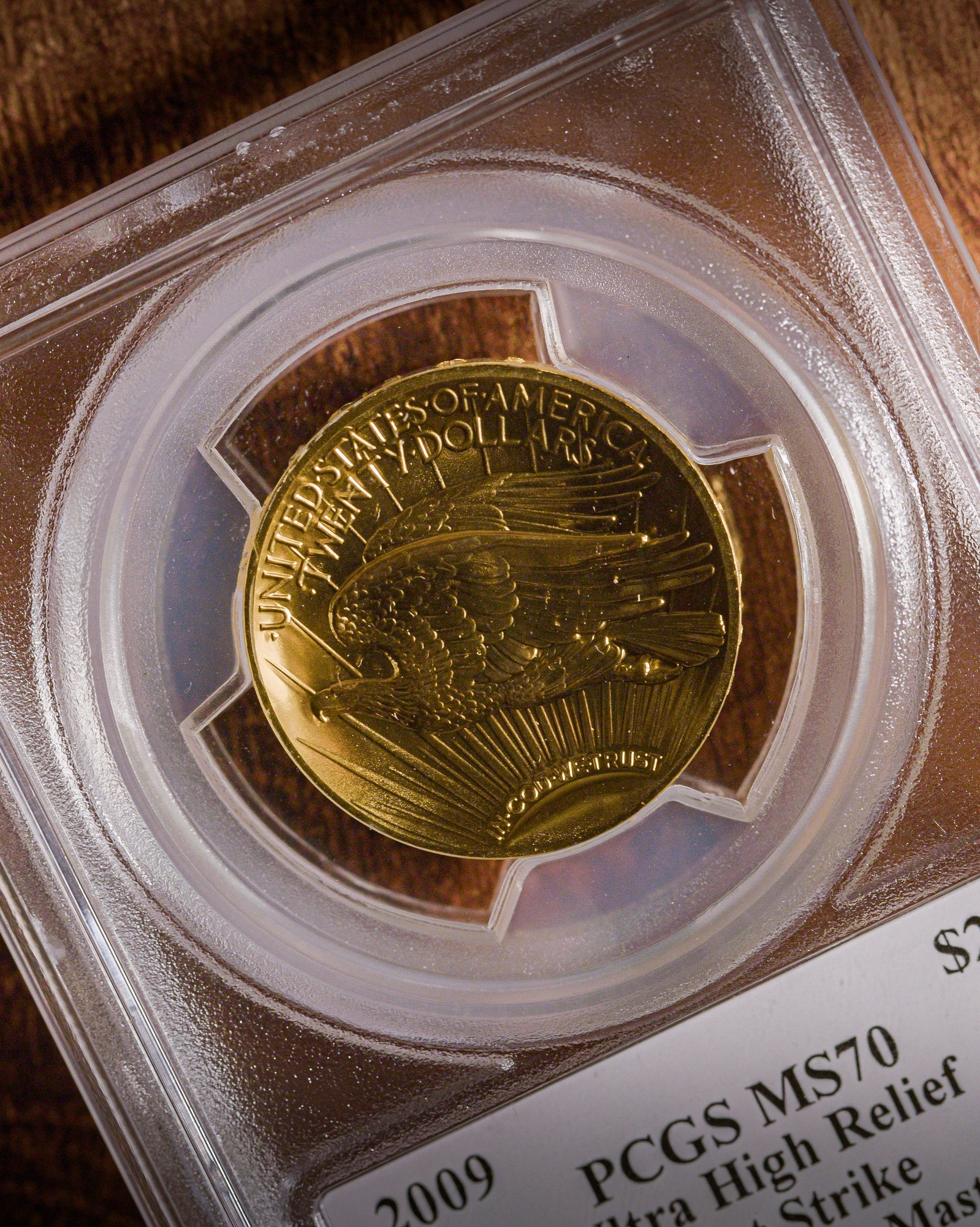 2009 Gold Ultra High Relief | PCGS First Strike | Modern Numismatic Masterpieces | Stephanie Sabin Autographed MS70