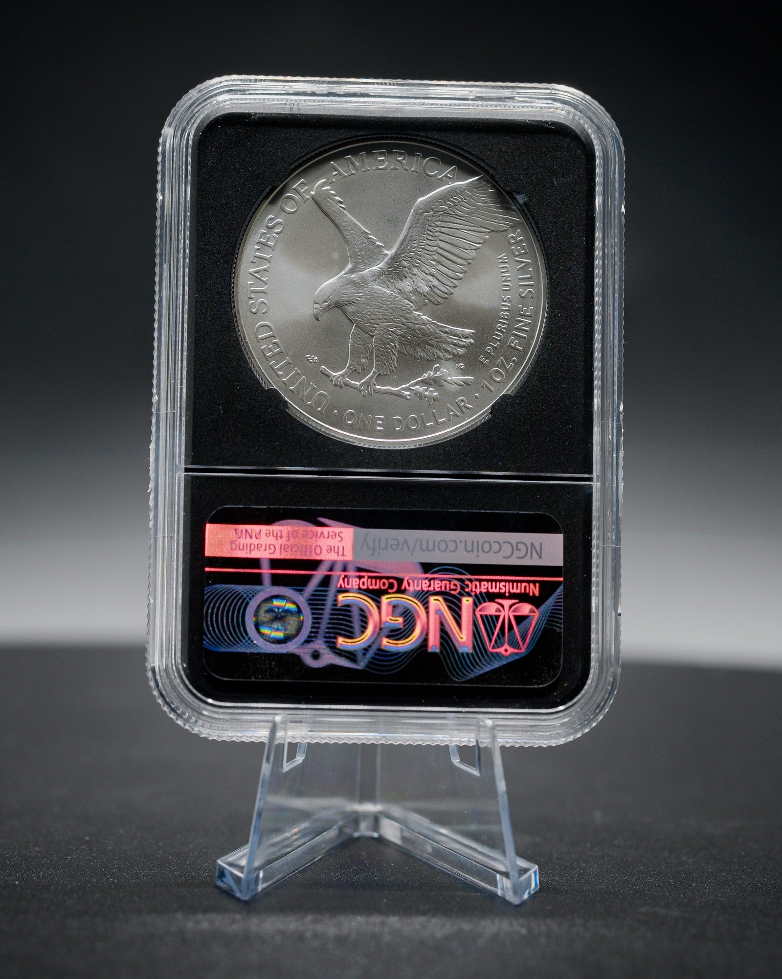 2025 "Eagle Privy" Silver "1 OF 50,000" | NGC "Modern Numismatic Masterpieces" MS70 | Anna Cabral Autographed