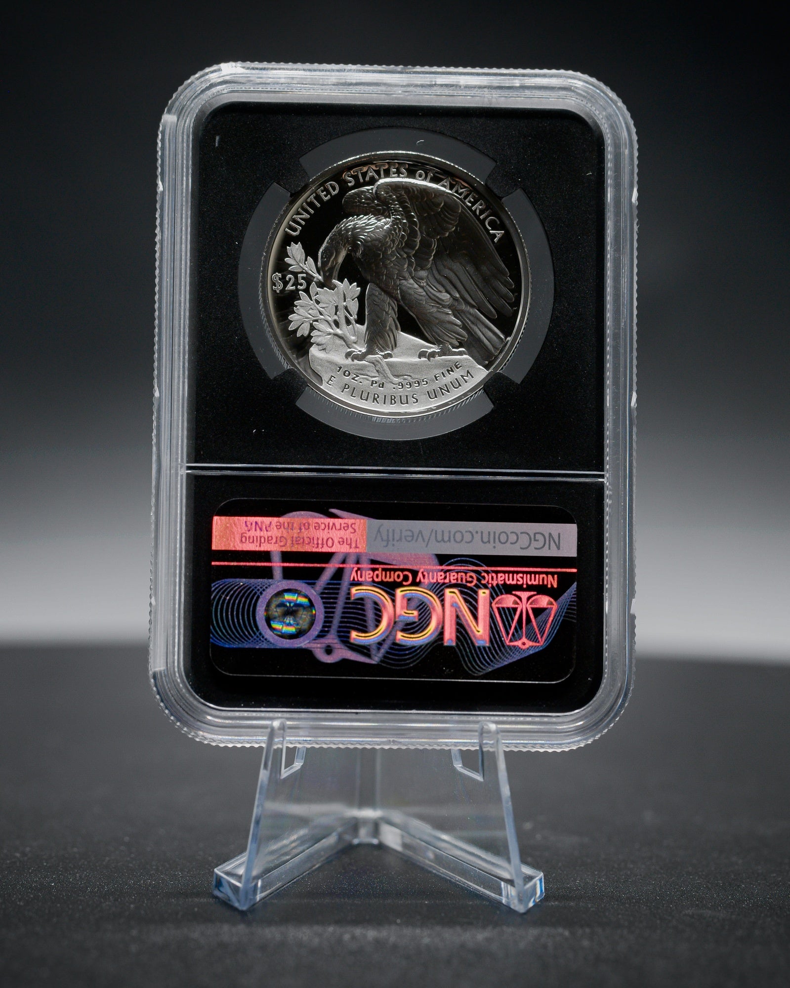 2024 Palladium American Eagle | NGC Modern Numismatic Masterpieces | Anna Escobedo Cabral Autographed PF70