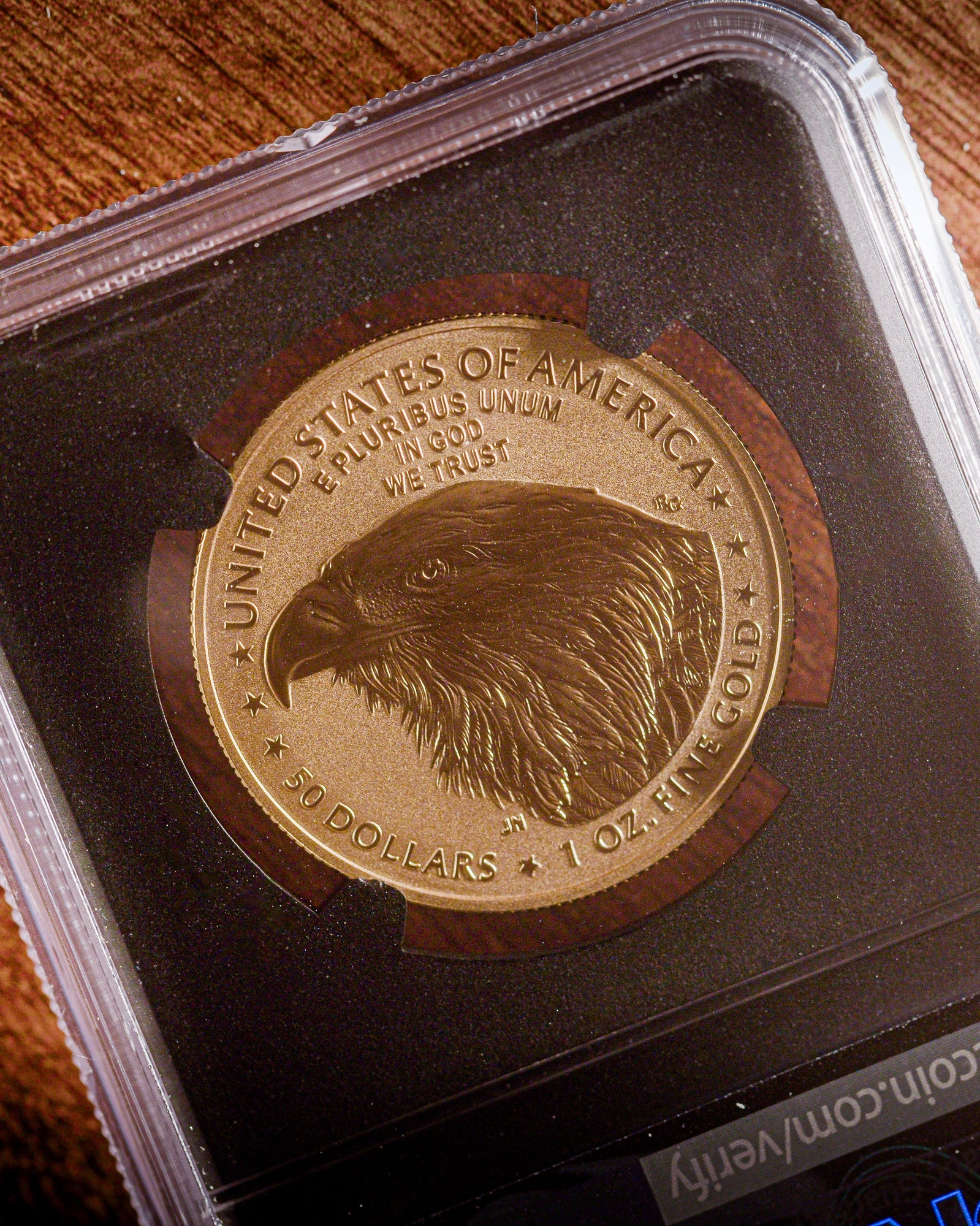 2026-W 1 oz Enhanced Gold American Eagle | Liberty Bell 250 Privy | NGC Advanced Release | Anna Escobedo Cabral Autographed MS70
