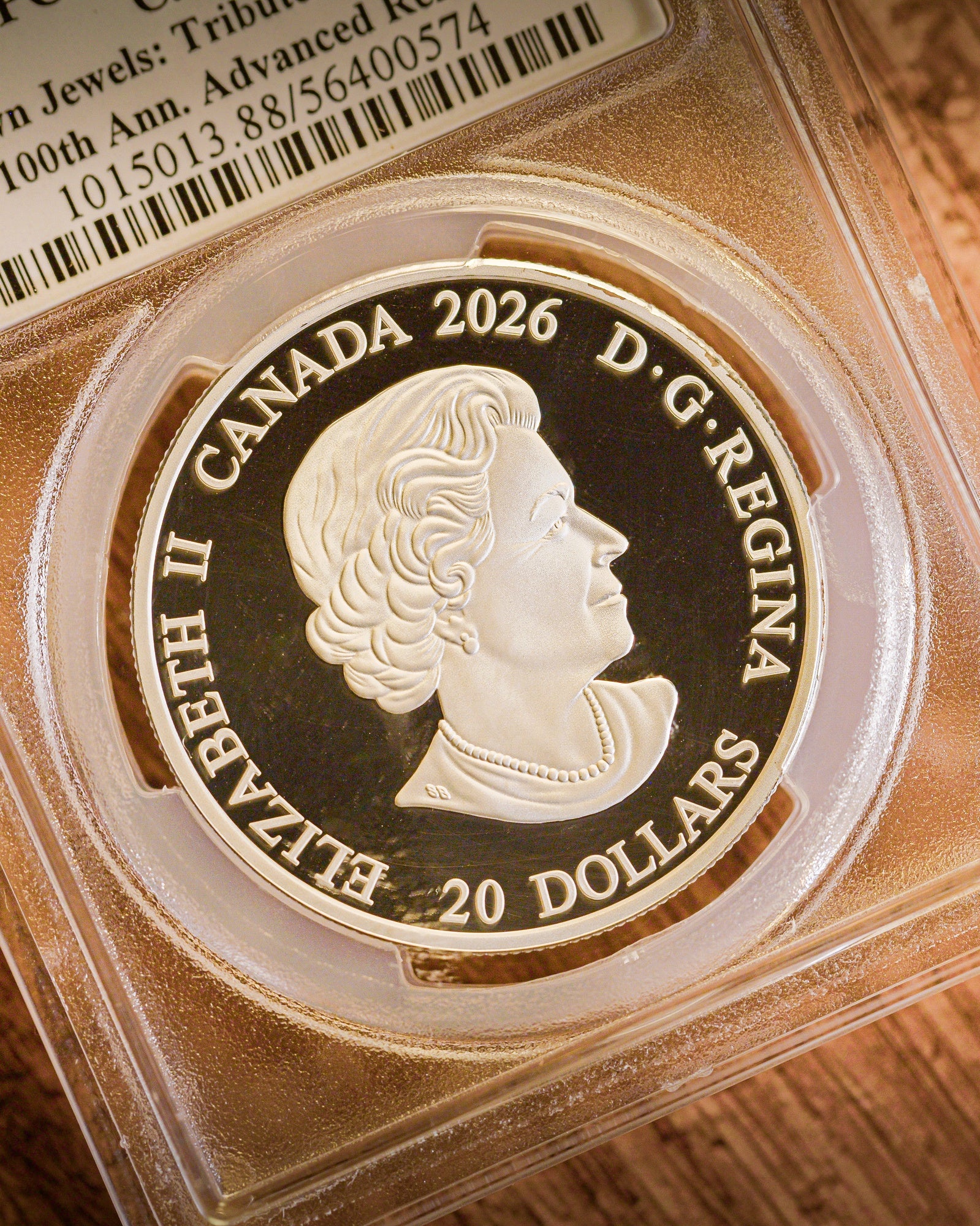 2026 Canada Crown Jewels: Tribute to the 100th Anniversary of the Birth of Queen Elizabeth II 1 oz Silver PCGS Gem Proof Advanced Release Steven Rosati Autographed