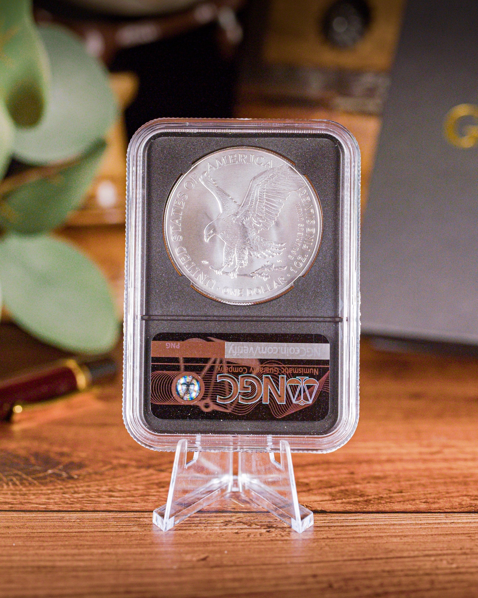 2026 1 oz American Silver Eagle | MS70 First Day of Issue | Anna Escobedo Cabral Autographed