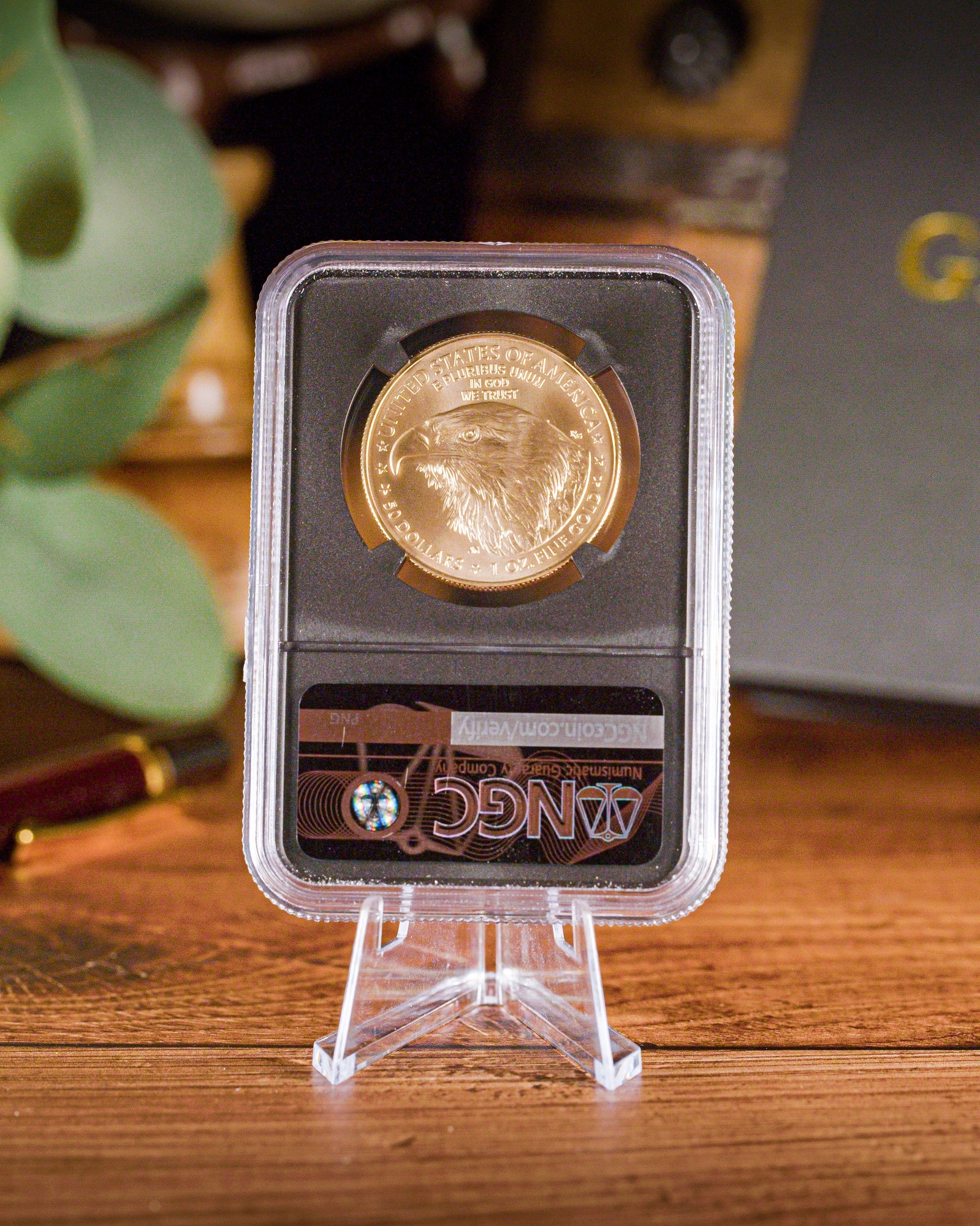 2026 1 oz American Gold Eagle | MS70 First Day of Issue | Anna Escobedo Cabral Autographed | Modern Numismatic Masterpieces Label