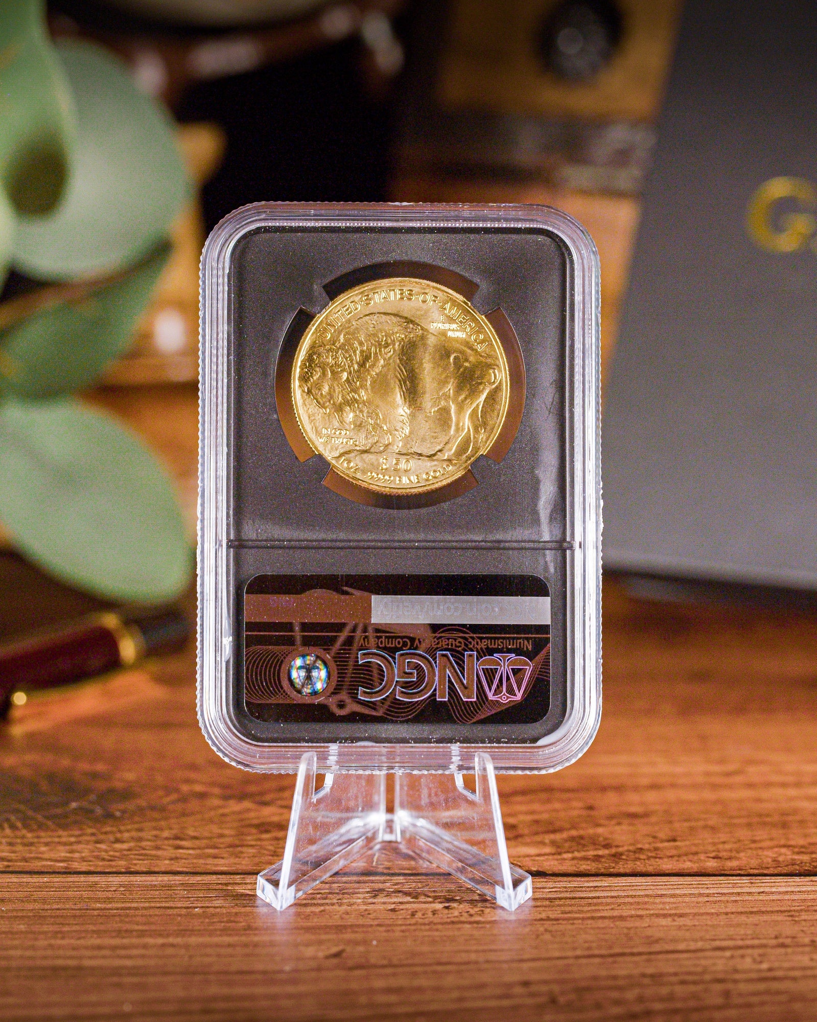 2026 1 oz American Gold Buffalo | MS70 First Day of Issue | Anna Escobedo Cabral Autographed | Modern Numismatic Masterpieces Label