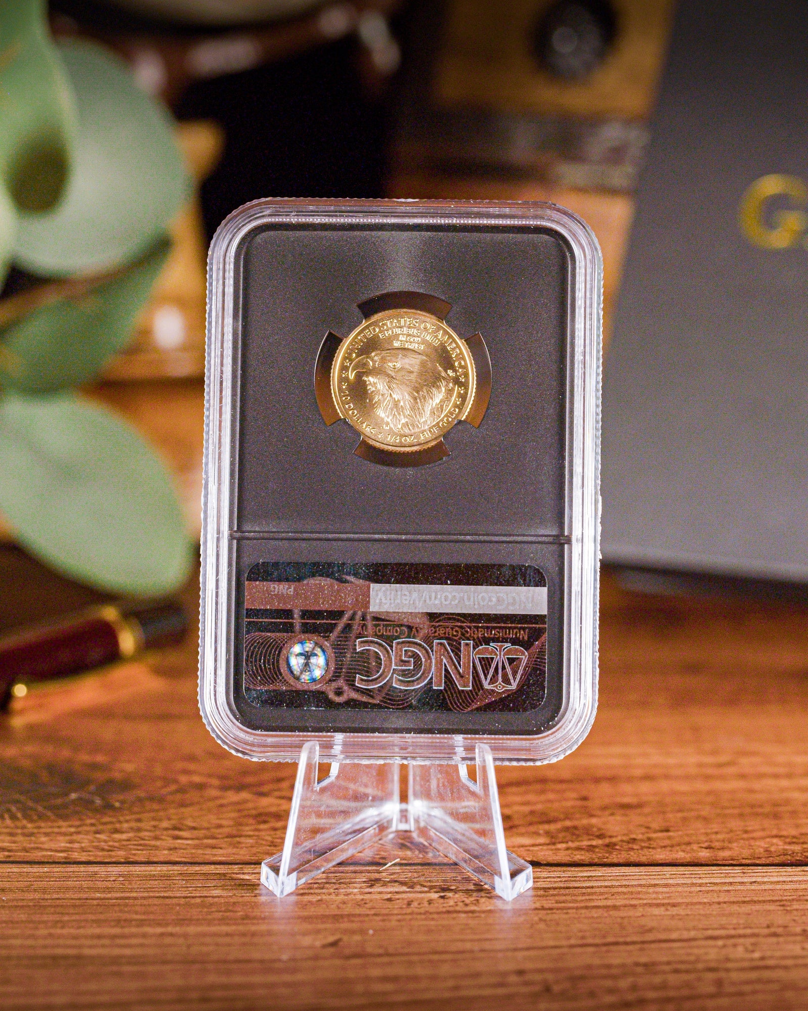 2026 1/4 oz American Gold Eagle | MS70 First Day of Issue | Anna Escobedo Cabral Autographed