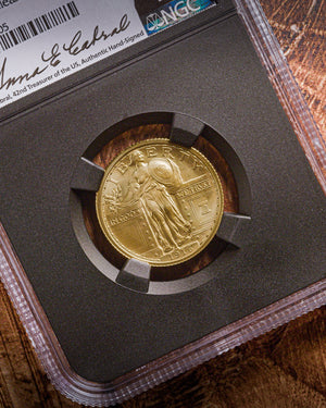 2026 Best of the Mint Standing Liberty 2-Piece Set | NGC Advanced Release SP70 | Anna Cabral Autographed