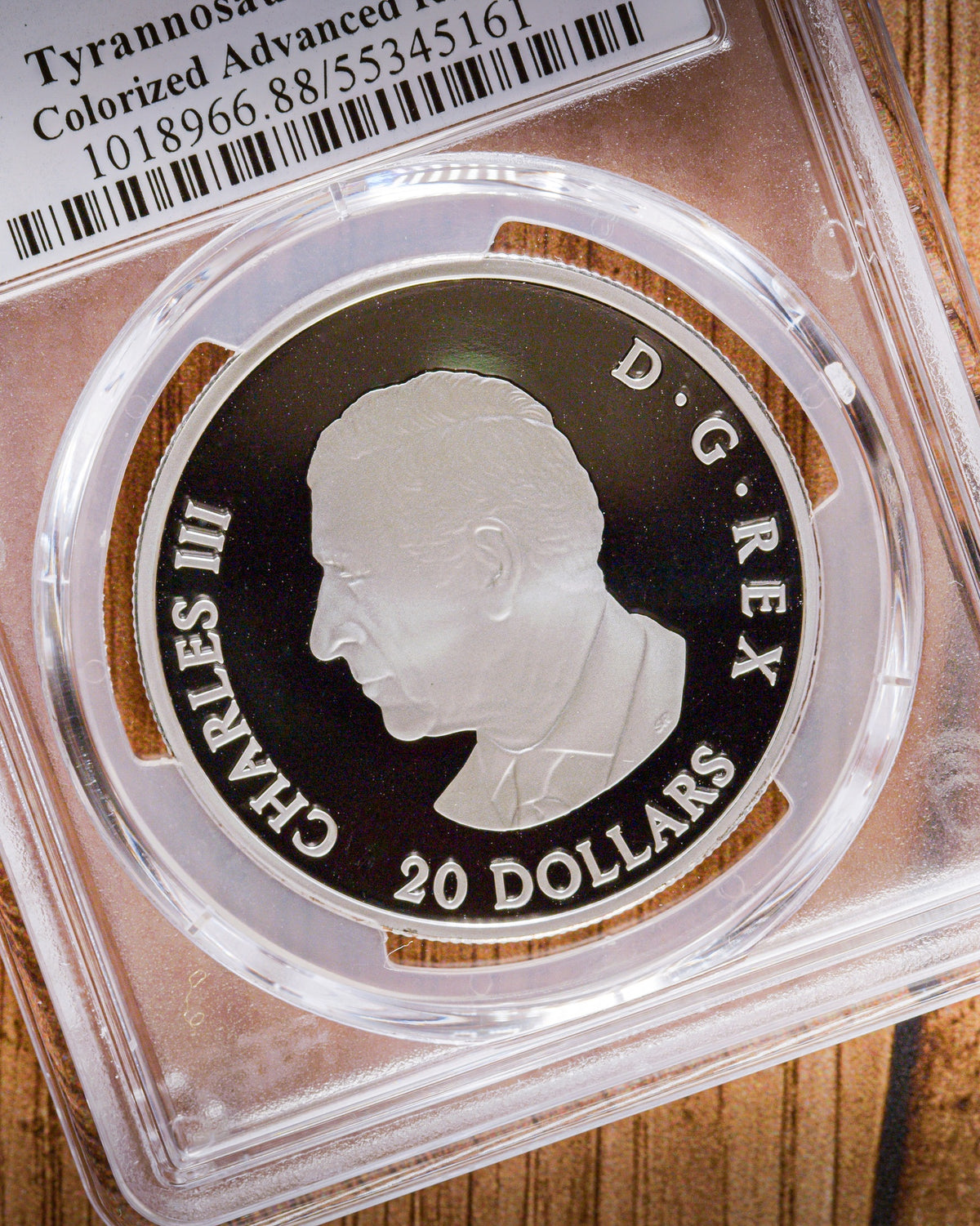 2026 Canada T. Rex 1oz Silver | PCGS Advanced Release Gem Proof | Steven Rosati Autographed
