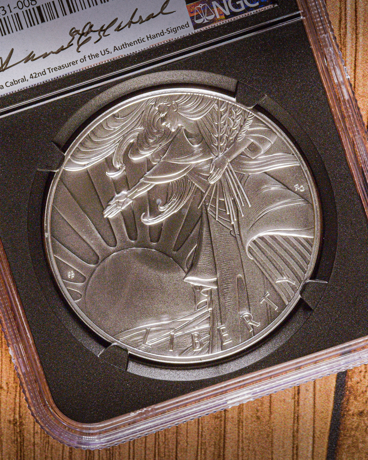 2026-W (1916) Walking Liberty Gold/Silver Set | Liberty Bell 250 Privy | NGC Advanced Release SP70 | Anna Cabral Autographed
