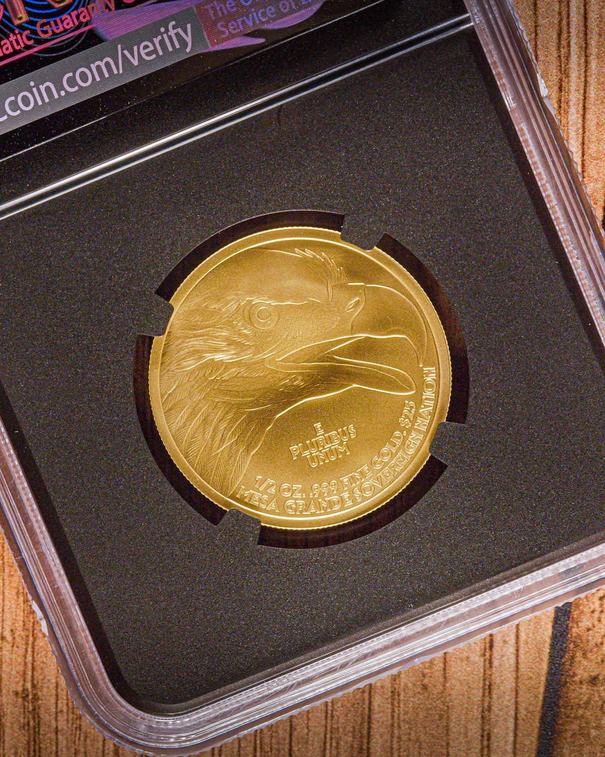 2026 $25 Gold Rodeo | Global Coin Series | NGC First Day of Issue PF70 Matte | Anna Cabral Autographed