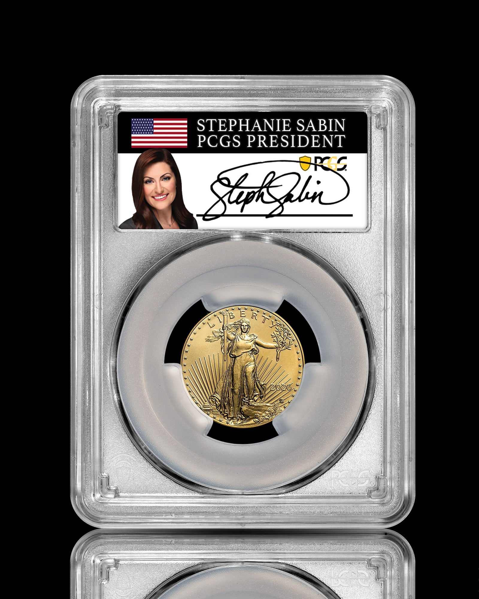 2026 $10 American Gold Eagle | MS70 First Day of Issue | Stephanie Sabin Autographed