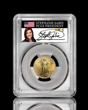 2026 $10 American Gold Eagle | MS70 First Day of Issue | Stephanie Sabin Autographed