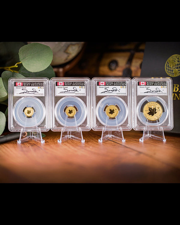 2026 4PC Gold Queen Elizabeth II 100th Birthday Set Reverse Proof PR70