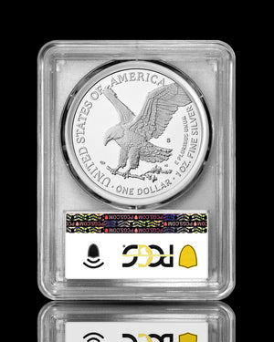 2025 P Marine Privy Silver Eagle | PCGS First Day of Issue PF70 "Marine Label"