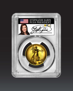 2009 $20 Gold Ultra High Relief | PCGS "Modern Numismatic Masterpieces" MS70 | Stephanie Sabin Autographed