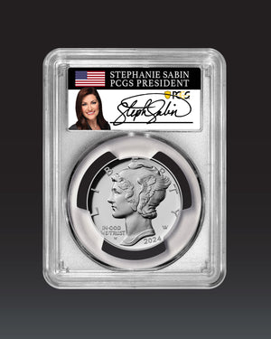 2024 $25 Palladium Eagle | PCGS "Modern Numismatic Masterpieces" PR70 | Stephanie Sabin Autographed