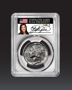 2017 $25 Palladium | PCGS "Modern Numismatic Masterpieces" MS70 | Stephanie Sabin Autographed