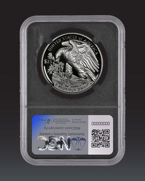 2021 $25 Proof Palladium | NGC "Modern Numismatic Masterpieces" PF70 | Anna Cabral Autographed