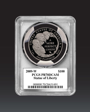 2009 $100 Platinum Eagle | PCGS "Modern Numismatic Masterpieces" PR70 | Stephanie Sabin Autographed