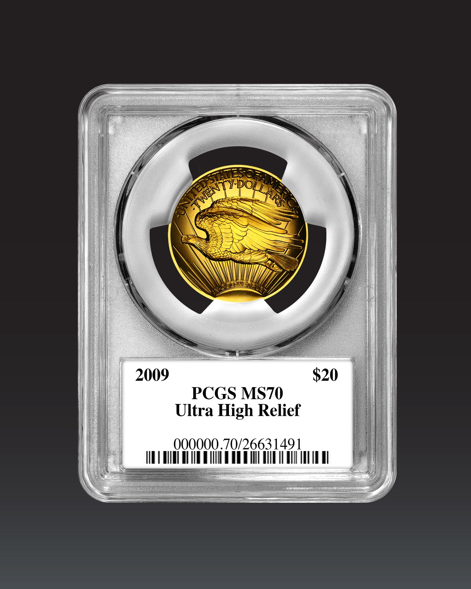 2009 $20 Gold Ultra High Relief | PCGS "Modern Numismatic Masterpieces" MS70 | Stephanie Sabin Autographed